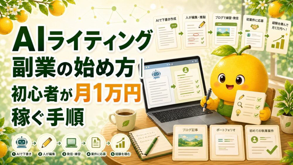 AIライティング